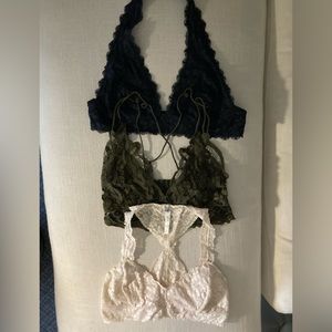 Lace bralettes free people